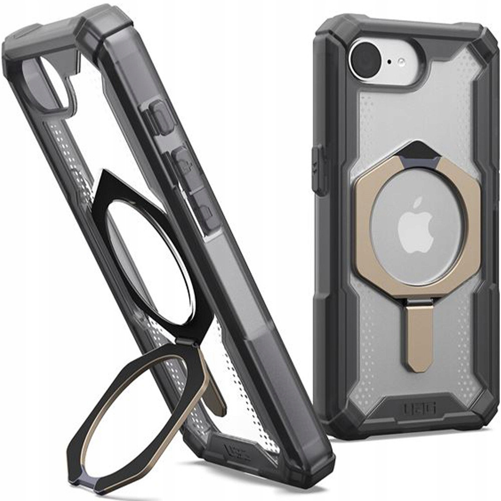 Pouzdro Urban Armor Gear pro iPhone 16e, pro MagSafe pancéřové, se stojánkem, case