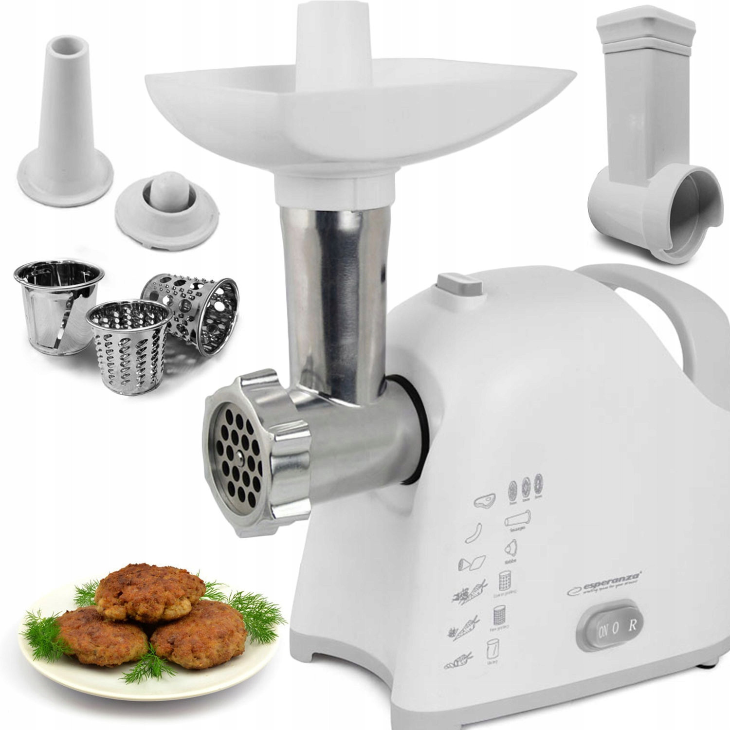 Silný elektrický Mlýnek Na Maso hnětení Klobás Kráječ