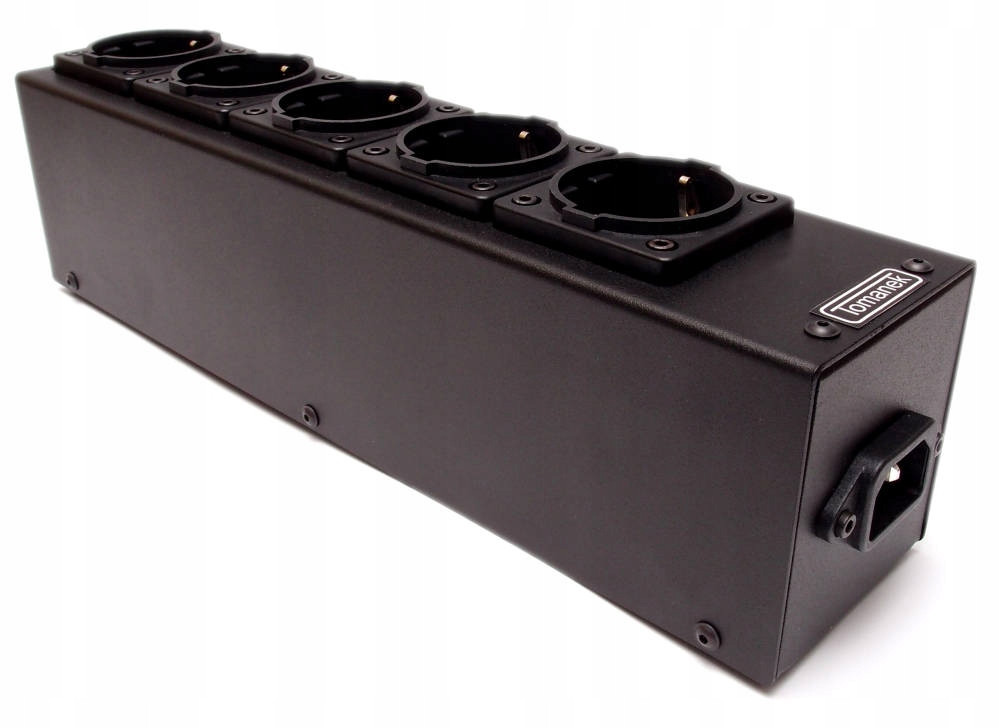 Tomanek TAP5S+ Lišta 5x Schuko Dc-blocker Schafnnerův Filtr Made In Pl