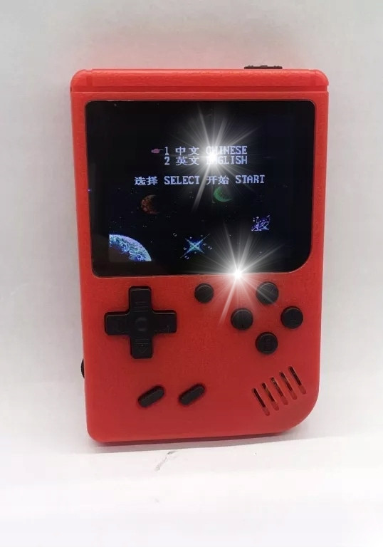 Mini Konzole Přenosná Gameboy 400 Her Retro Barevný Lcd+kabel Usb Tv