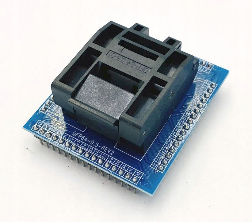 Deska univerzální adaptér QFP64 TQFP64 0.5 Zif D