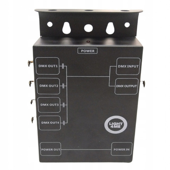 LIGHT4ME Xsplit 4 4-kanálový DMX spliter signálu
