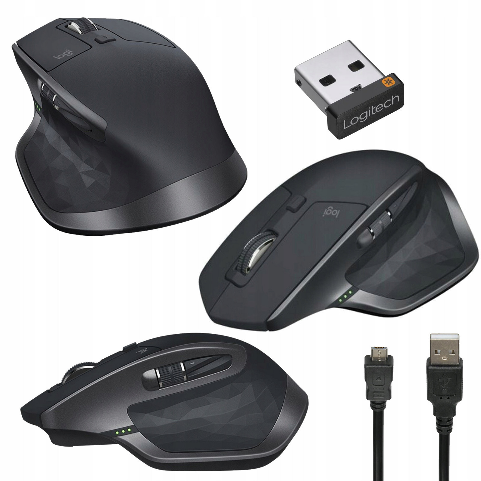 Ergonomická Bezdrátová Myš. Profesionální pro grafiku. Pro notebook