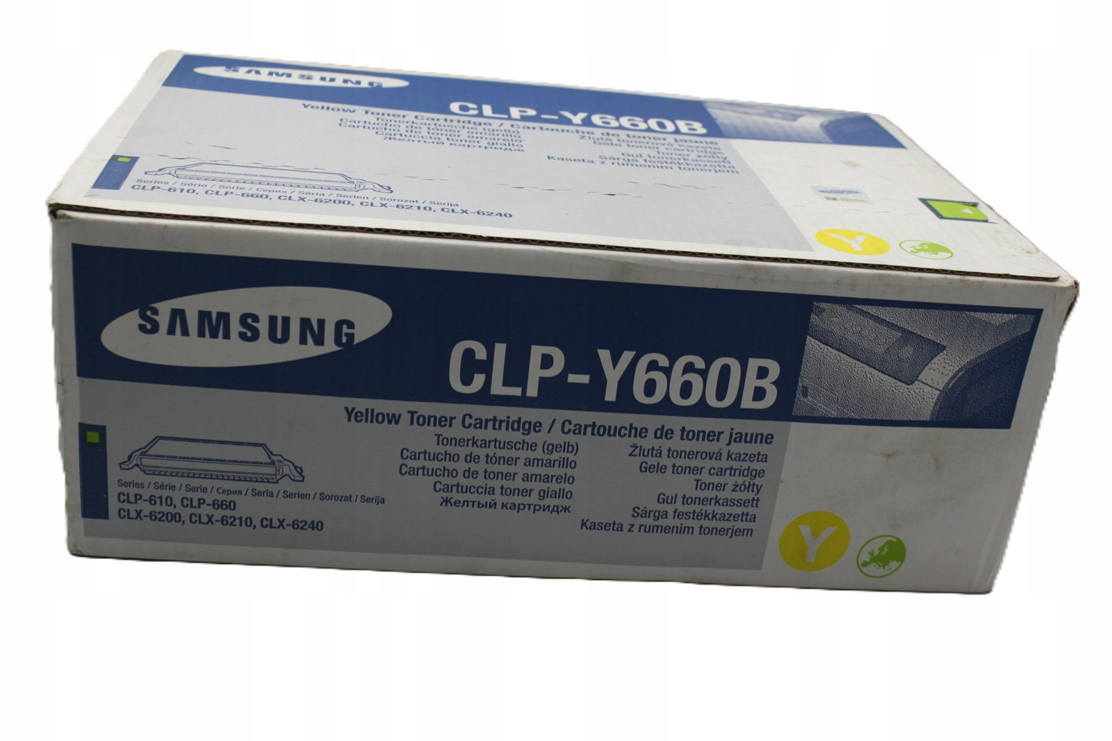 Samsung CLP-Y660B toner yellow originál