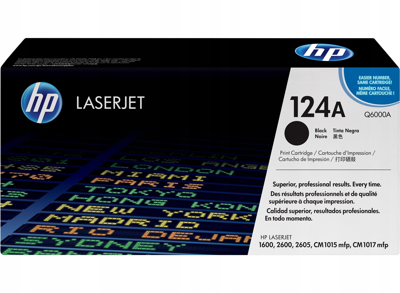 Toner Hp 124A Q6000A černý (black)