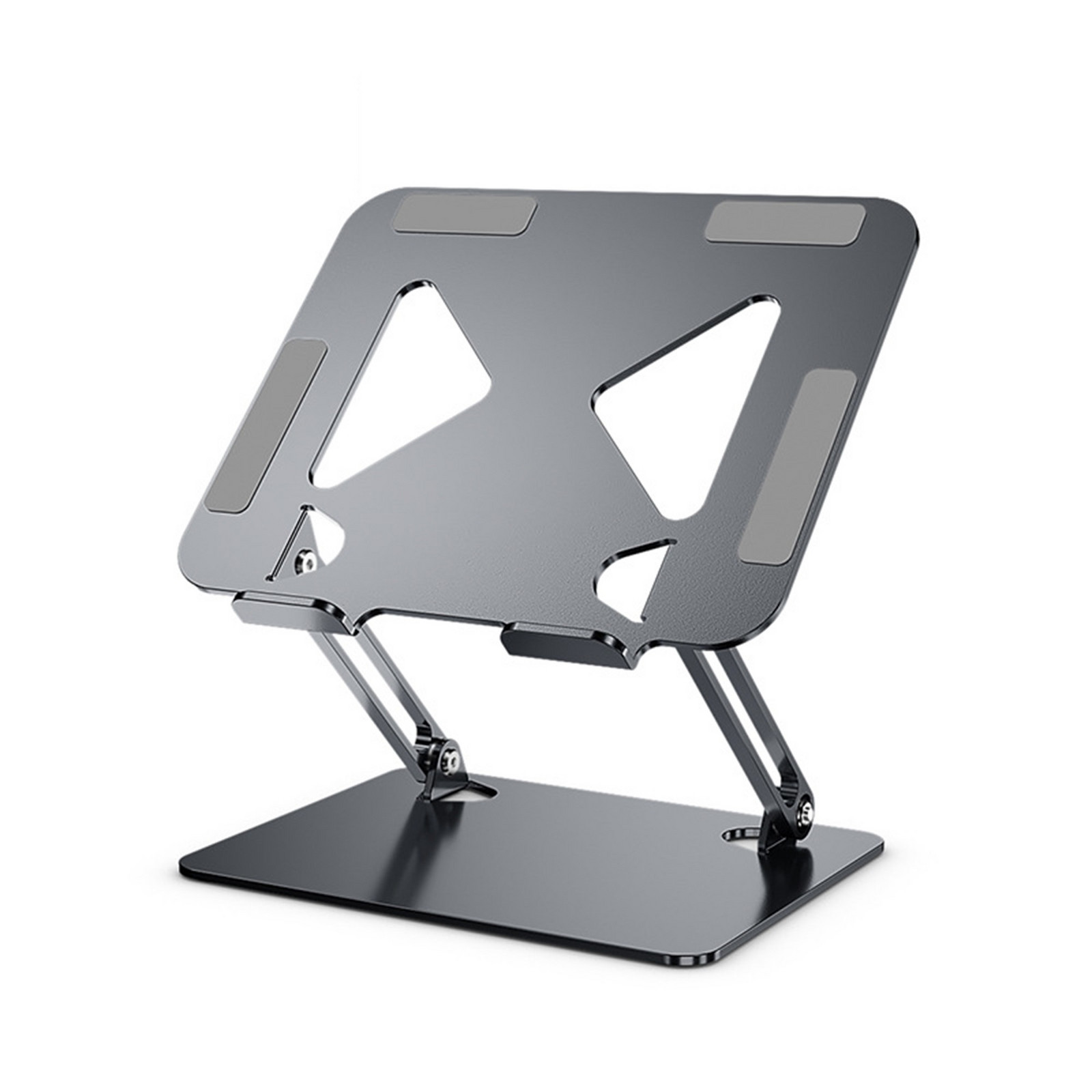 Stojan na notebook tablet kovový nastavitelný skládací přenosný C