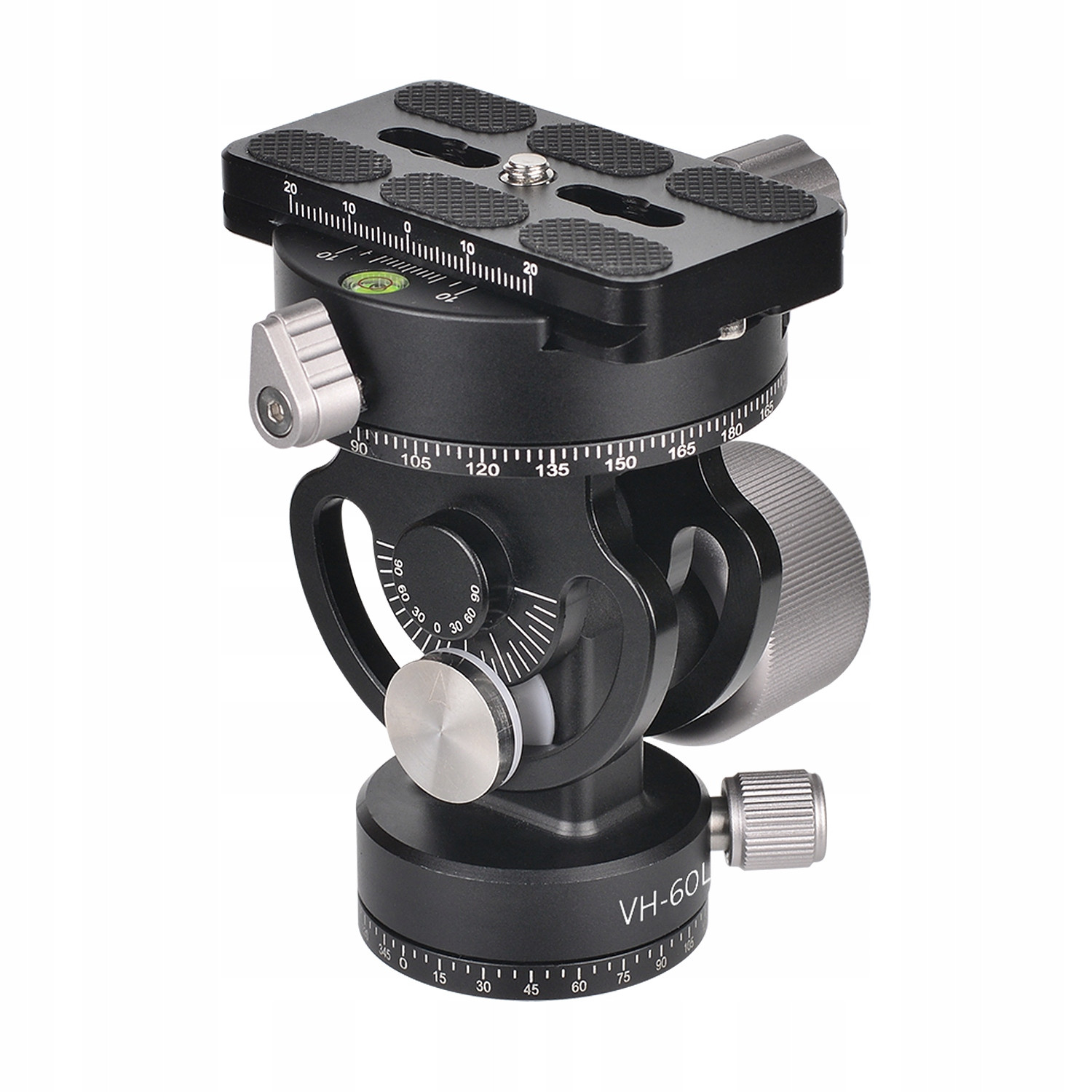 Profesionální panoramatická hlava 10kg K&f VH-60L Hliník 3x Dělení