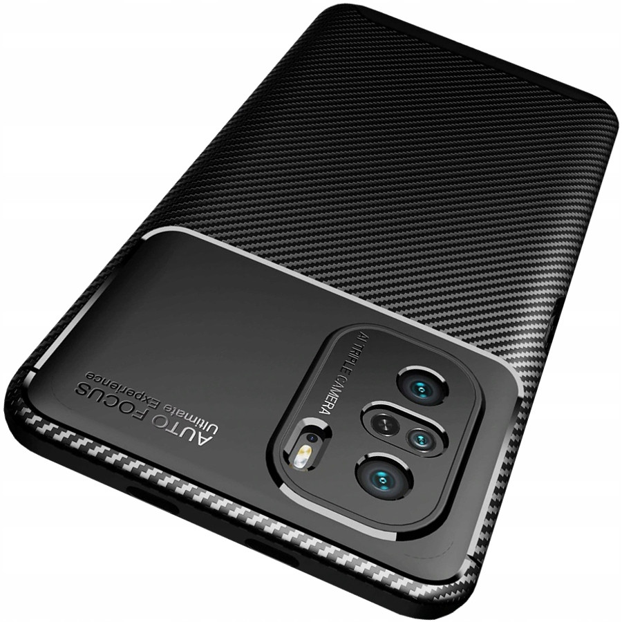 Pouzdro Carbon Fx Pro Poco F3 F3 Pro Mi 11i +sklo