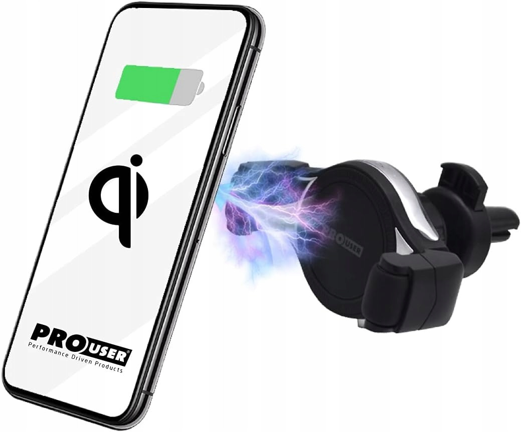 Držák Telefonu Do Auta Na Smartphone S Nabíječkou WCR1 Prouser