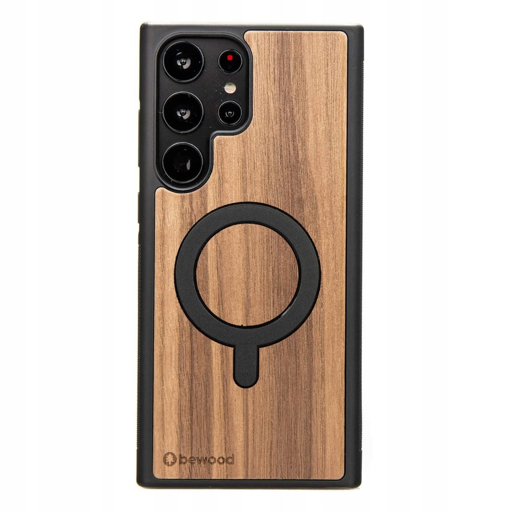 Dřevěné Pouzdro Bewood pro Samsung Galaxy S25 Ultra Americký Ořech s MagS