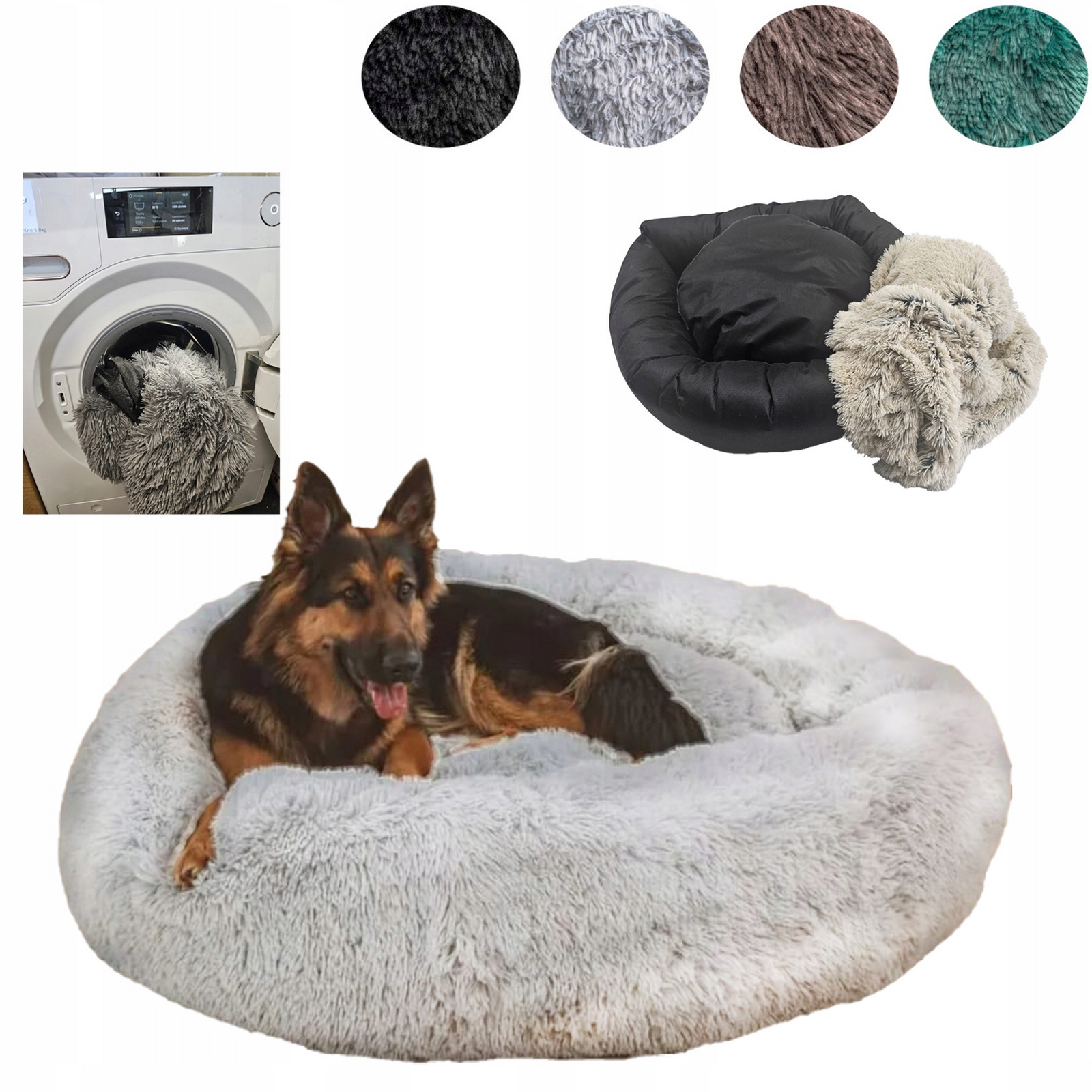 pelíšek potah Obláček pro psa a kočku Shaggy 100 Odnímatelný potah