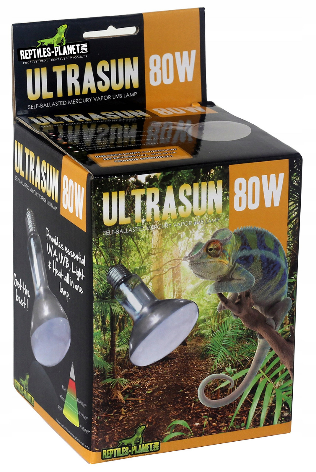 Žárovka Reptiles Planet Topná žárovka pro plazy 80 W