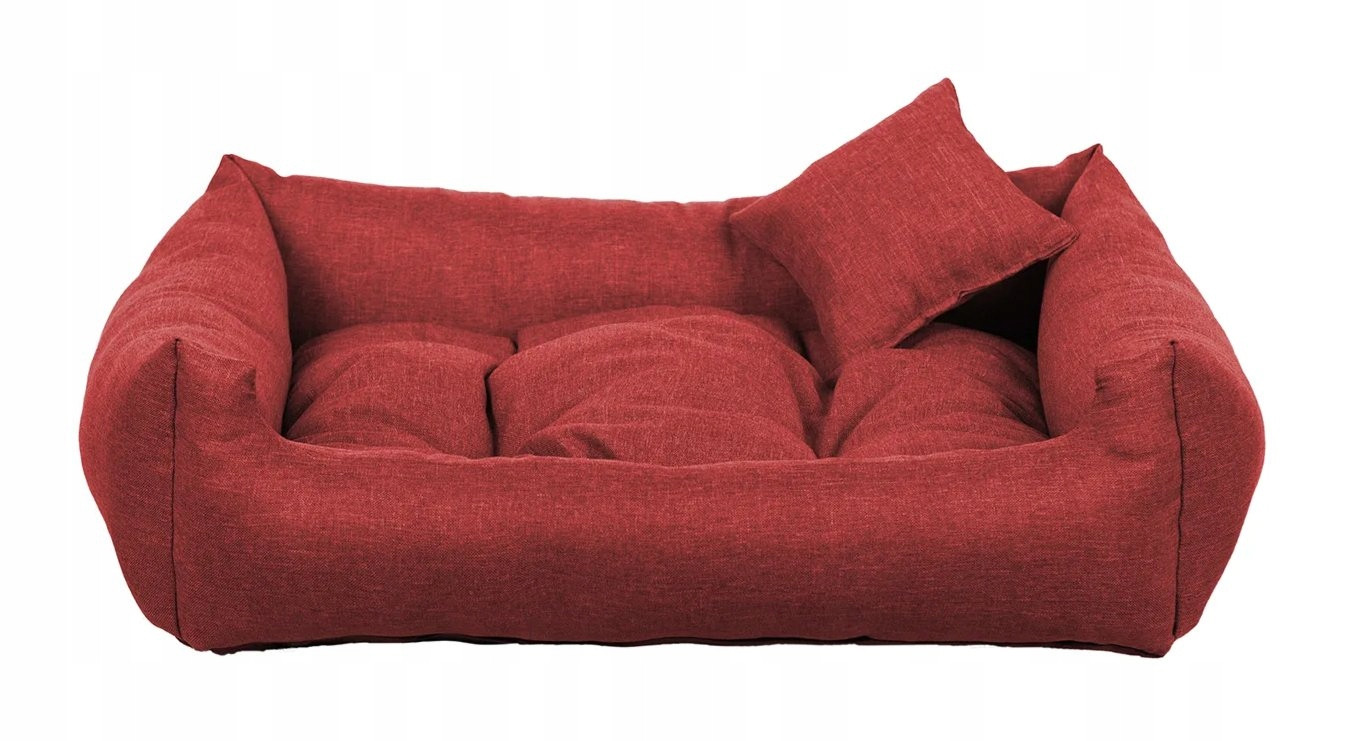 Sawana obdélníkový pelech pro psa, červený 130 cm x 110 cm