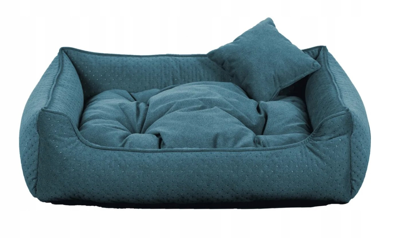 Comfy obdélníkový pelech pro psa, modrý 130 cm x 110 cm