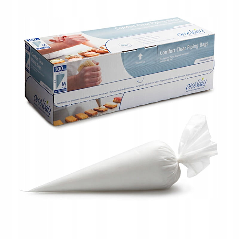 Rukávy sáčky cukrářské na šplouchání náplně 46 cm role 100 kusů