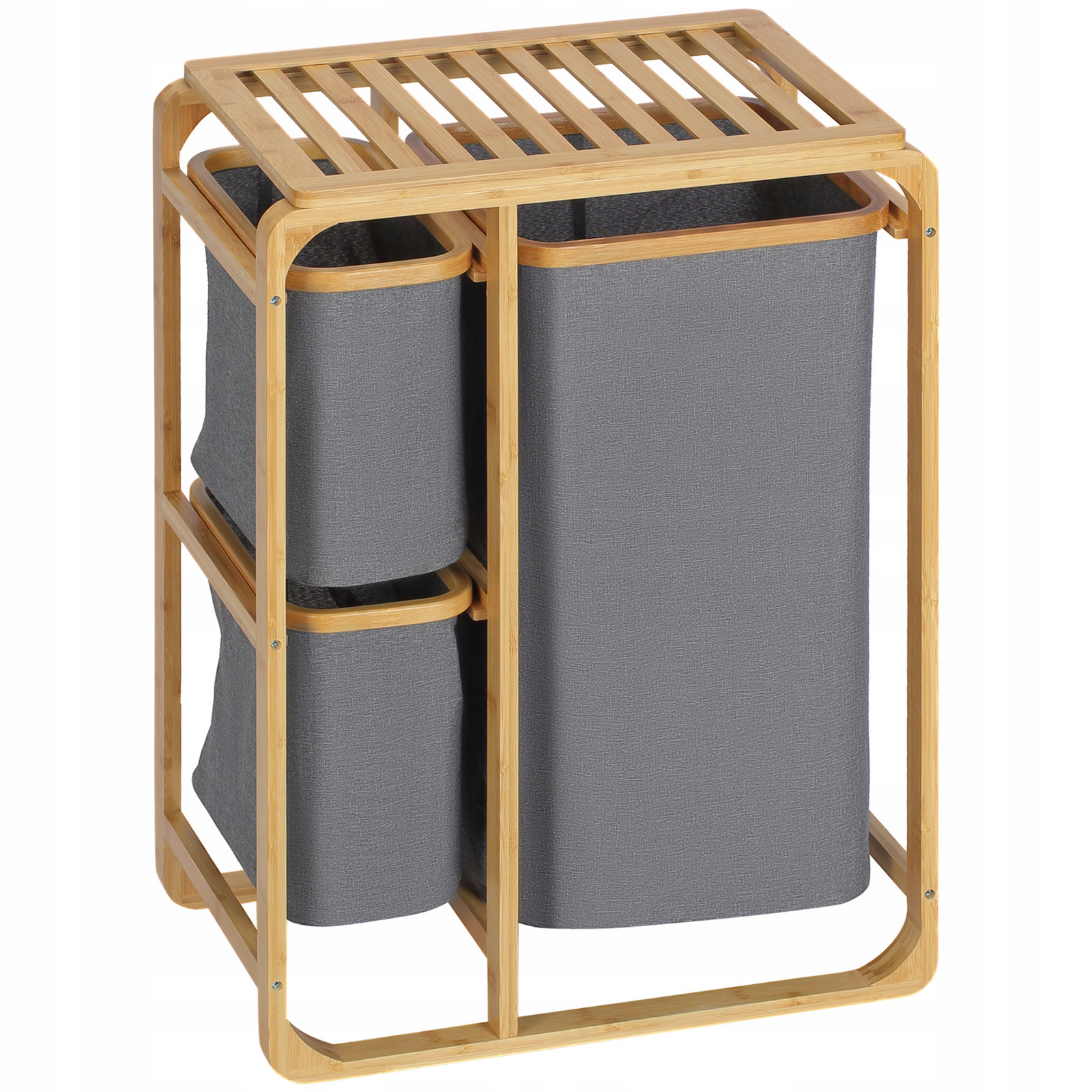 Koš Na Prádlo s plošinou a 3 vyjímatelnými sáčky