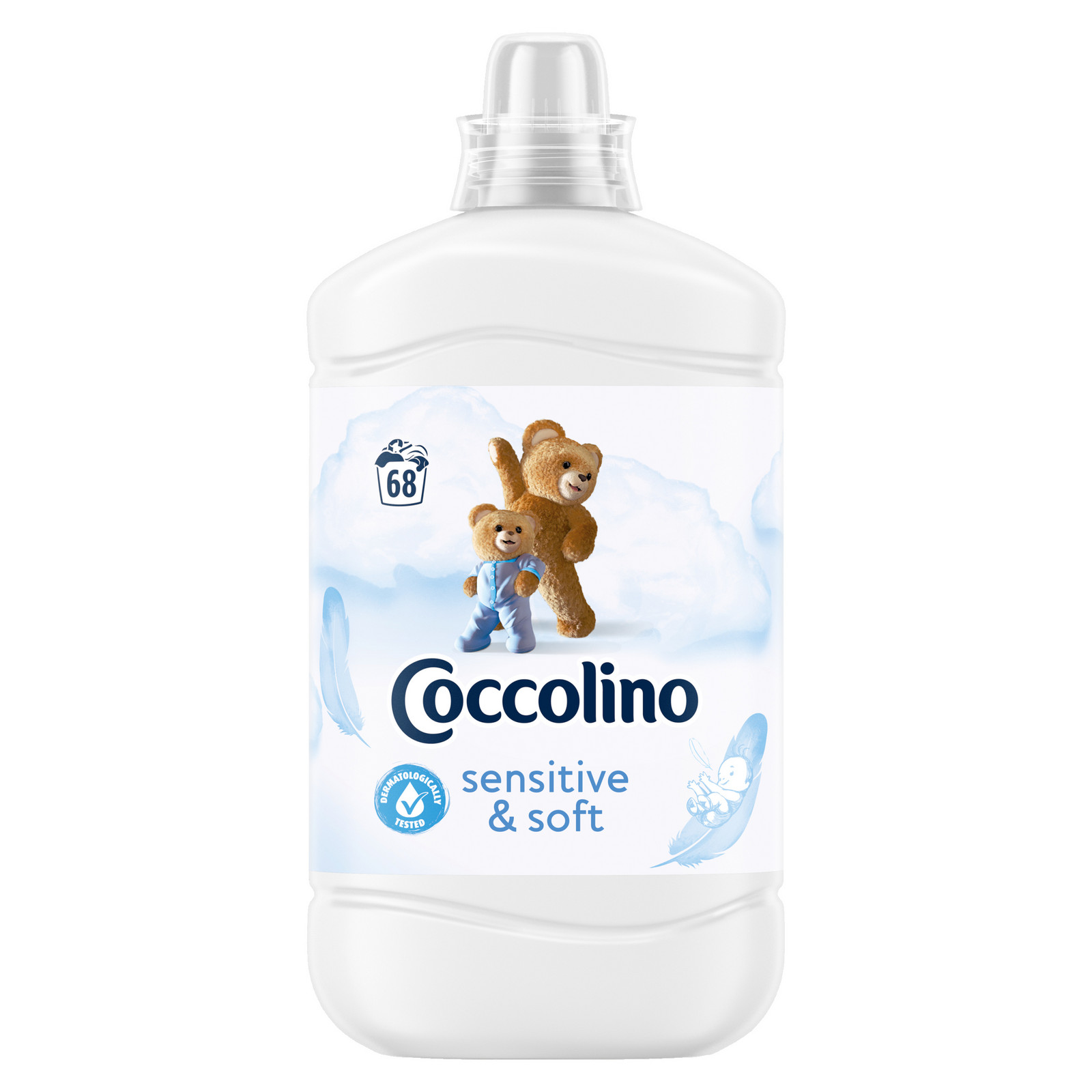 Coccolino Sensitive Pure Płyn do płukania tkanin ubrań 1700 ml