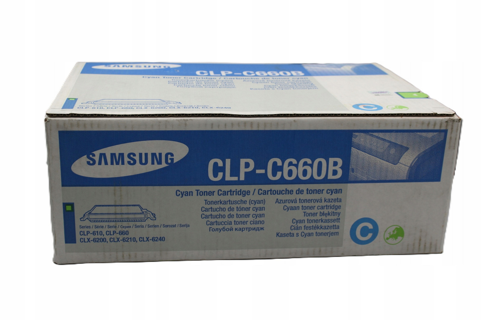 Samsung CLP-C660B toner cyan originál