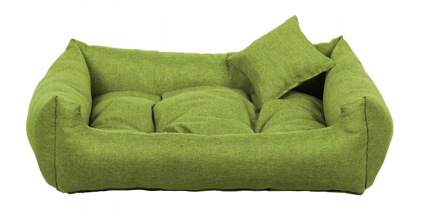 Sawana obdélníkový pelech pro psa, zelený 80 cm x 65 cm