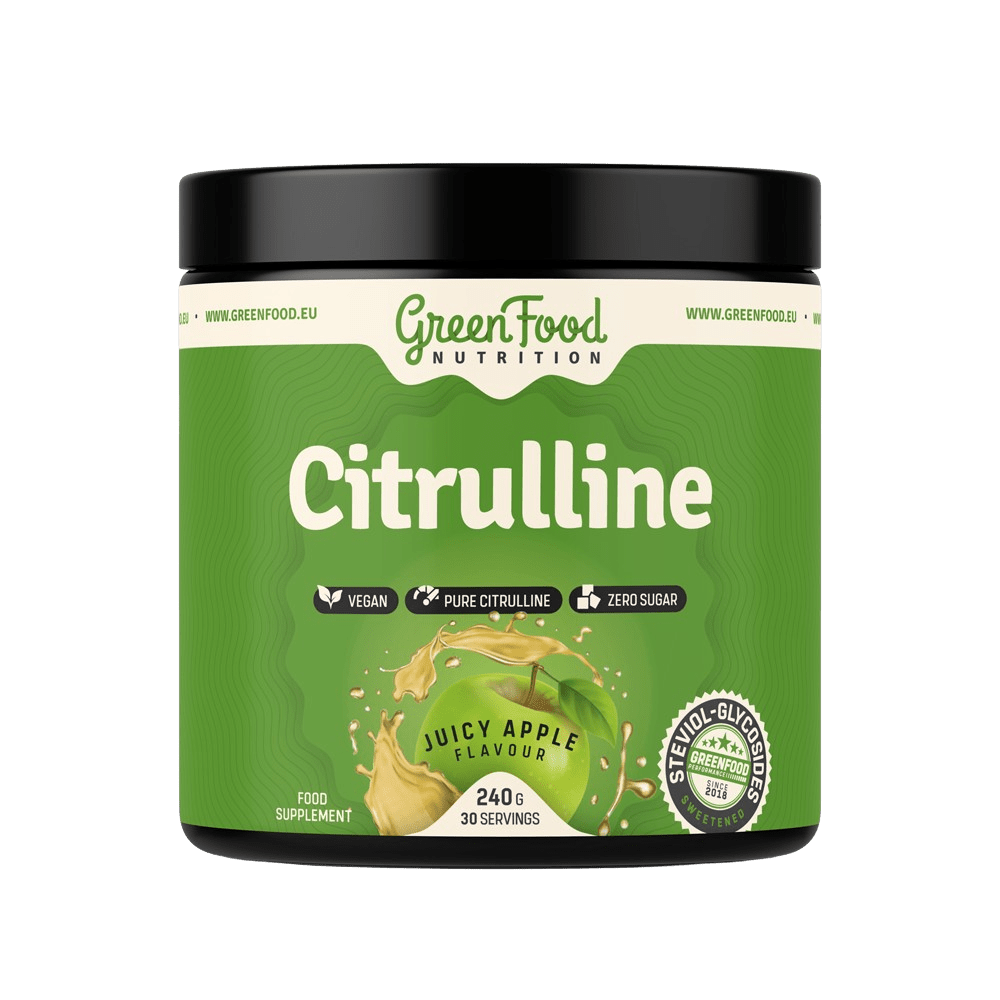 GREENFOOD NUTRITION Citrulline, juicy apple 240 g