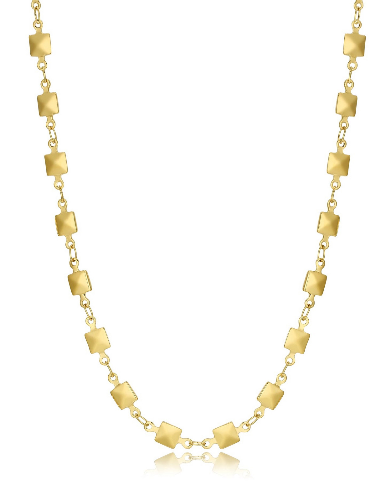 S'Agapõ Pozlacený dámský náhrdelník Chunky SHK28