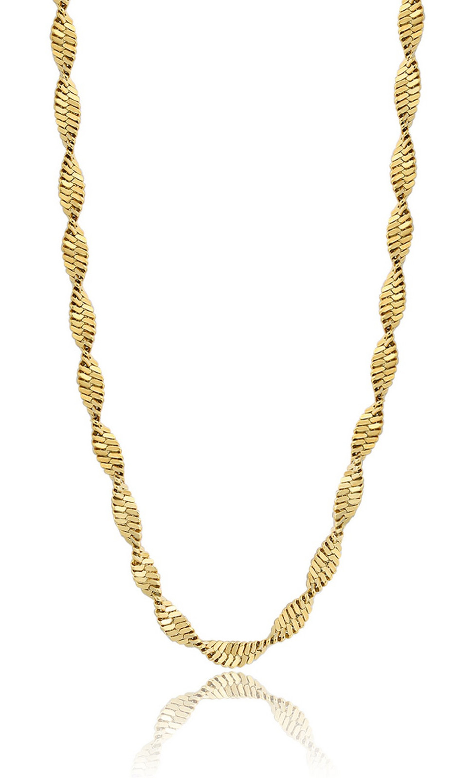 S'Agapõ Elegantní pozlacený řetízek Hádek Chunky SHK46