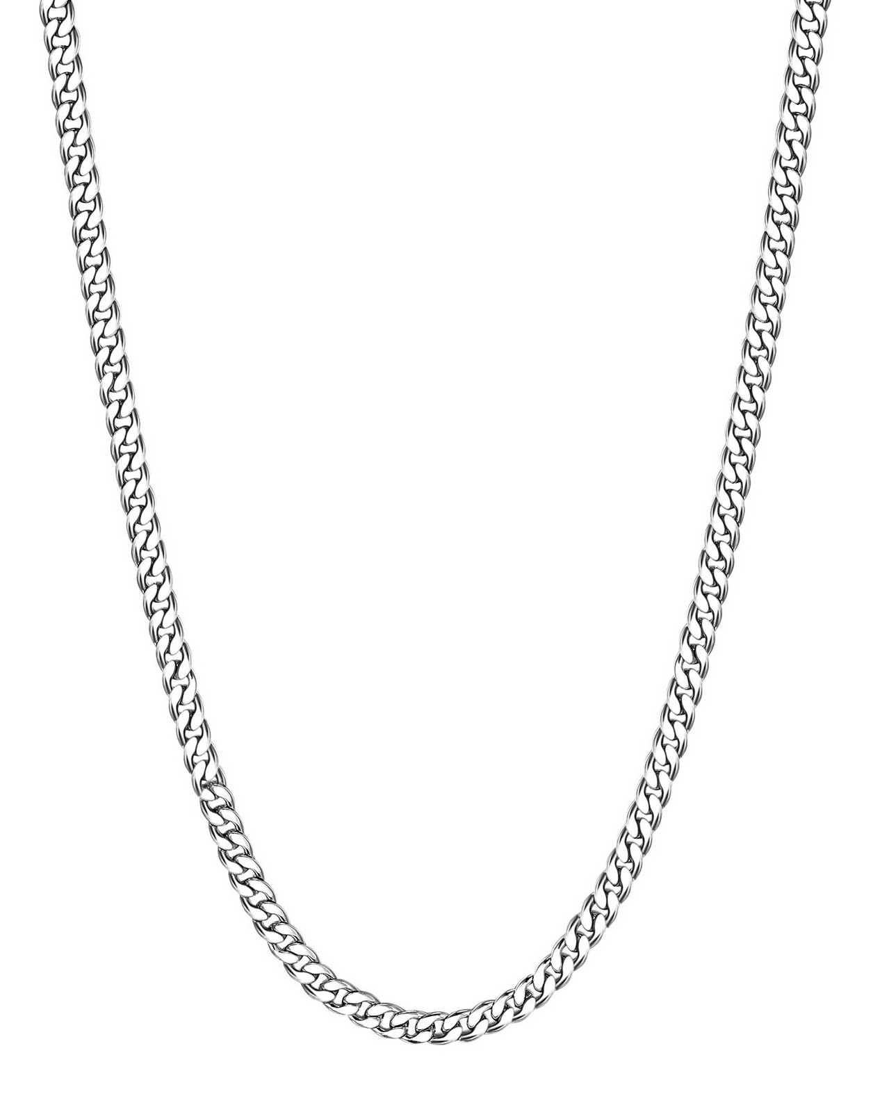 S'Agapõ Pánský ocelový náhrdelník Pancer Ripple SRP22