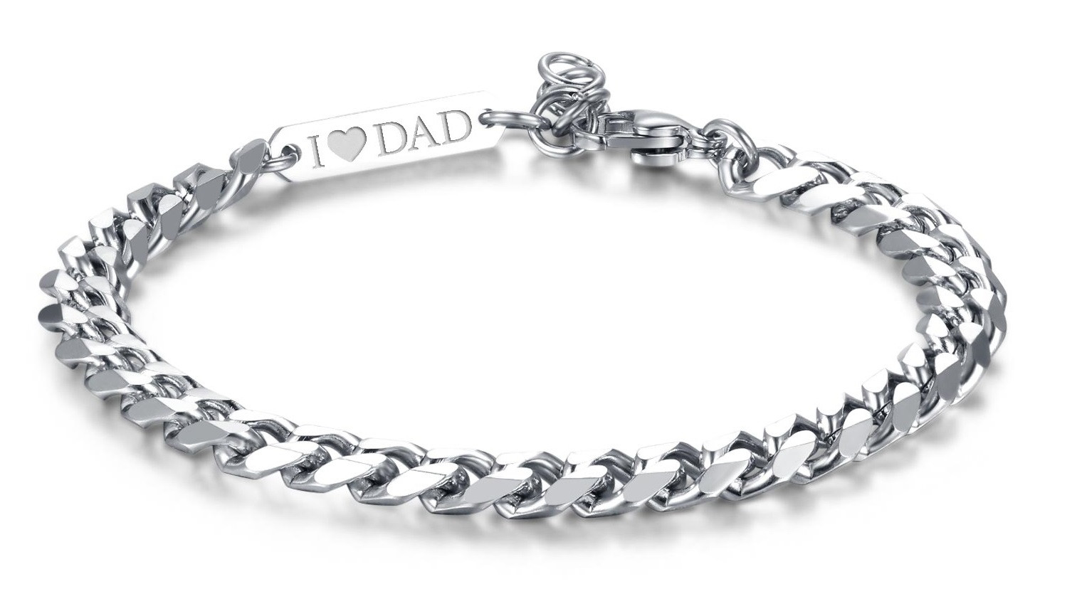 S'Agapõ Slušivý ocelový náramek pro muže Ripple SRP58