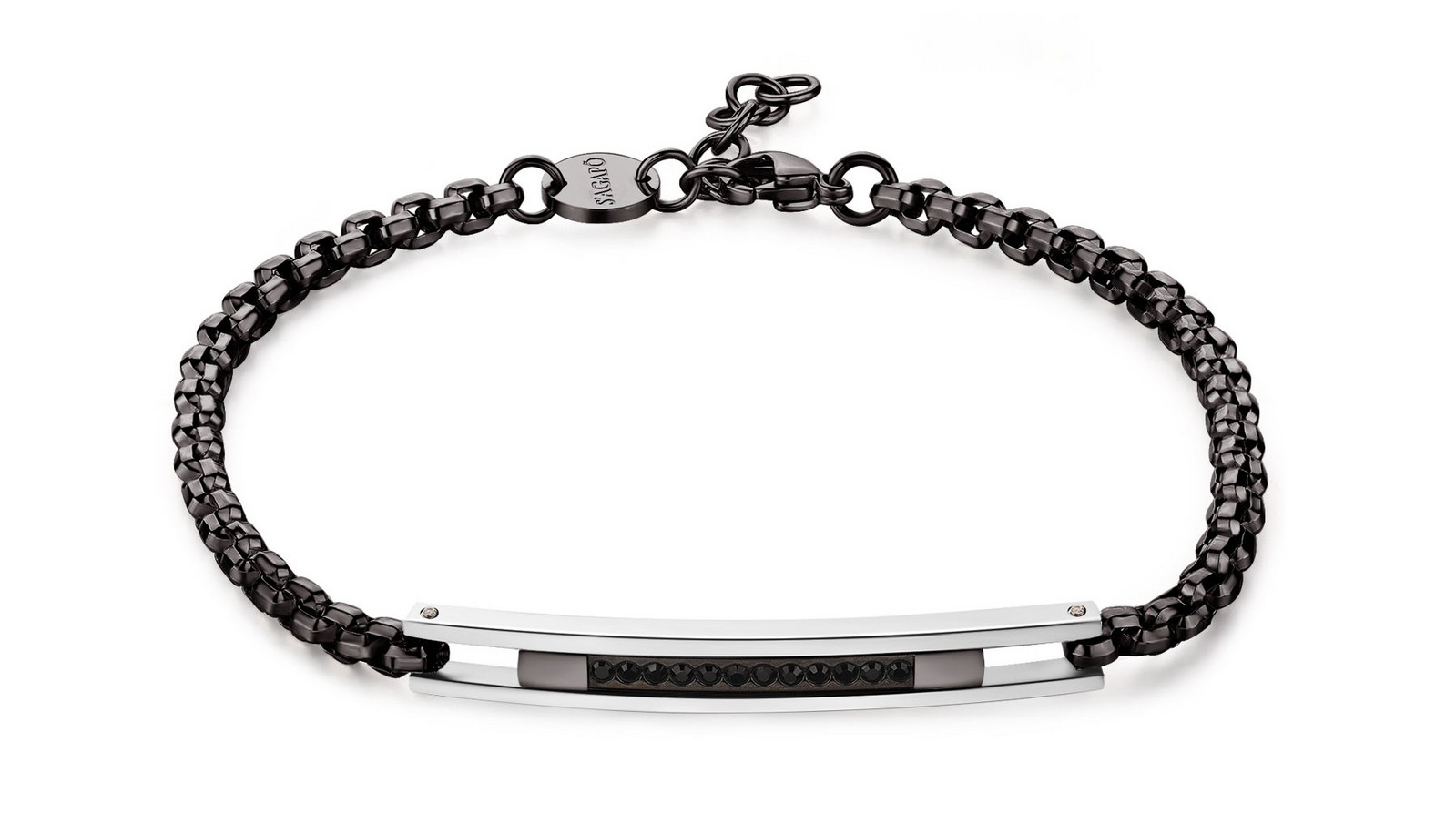 S'Agapõ Pánský ocelový náramek Rolo Proud SPD19