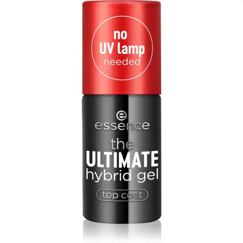 essence The Ultimate Hybrid Gel vrchní lak na nehty 8 ml