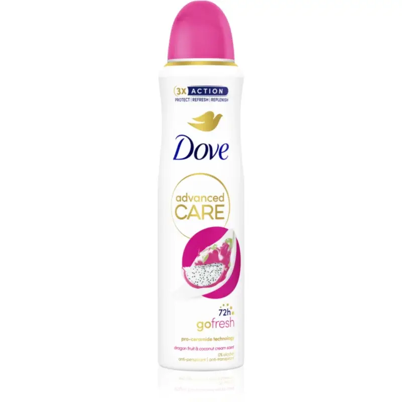 Dove Advanced Care Go Fresh osvěžující deodorant pro ženy Dragon Fruit&Cocconut 150 ml