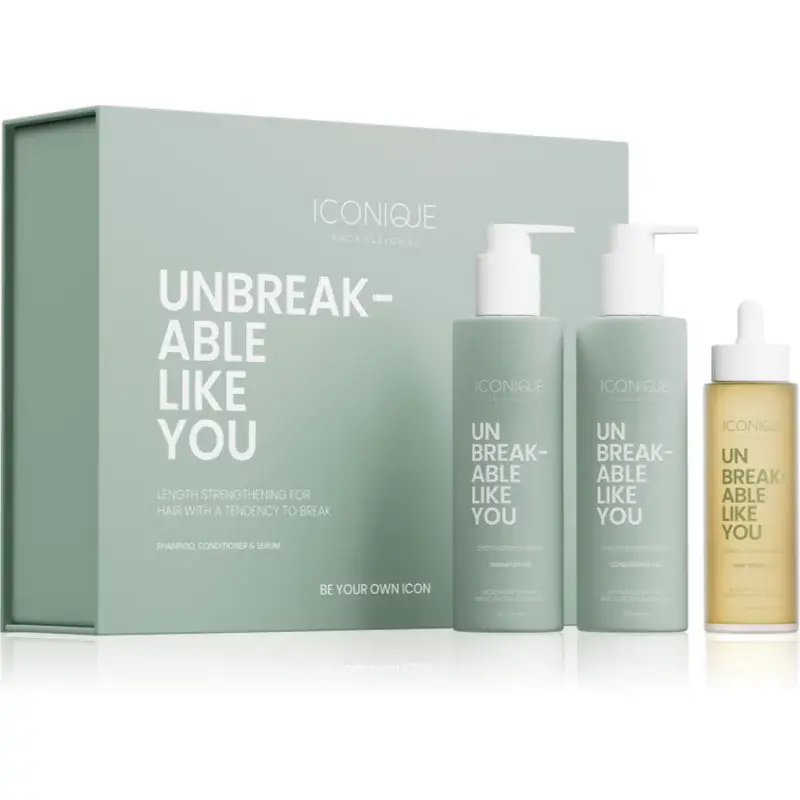 ICONIQUE Professional UNBREAKABLE LIKE YOU UNBREAKABLE LIKE YOU Length Strengthening Set sada pro posílení vlasů