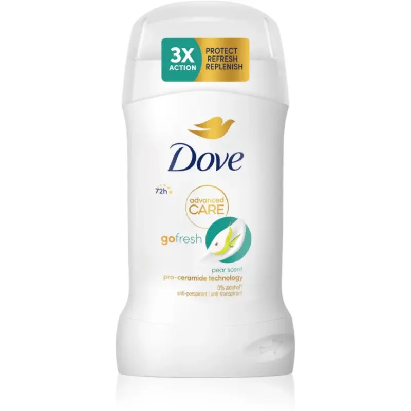Dove Advanced Care Pear&Aloe Vera tuhý deodorant 50 ml