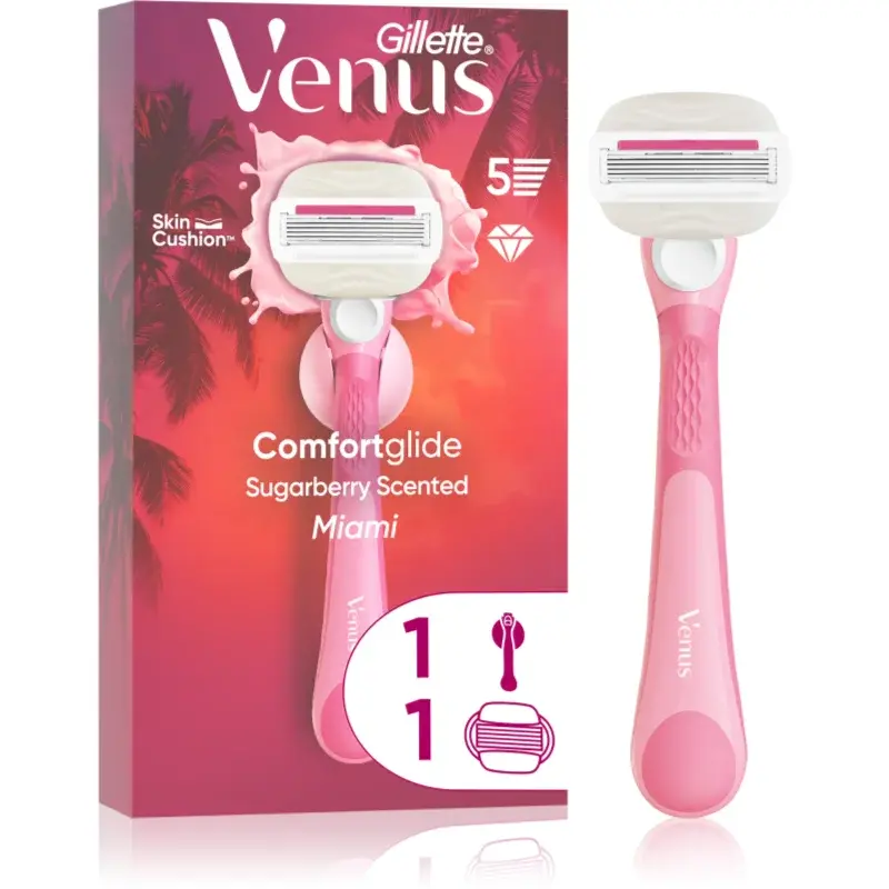 Gillette Venus Comfortglide Sugarberry Miami dámský holicí strojek 1 ks
