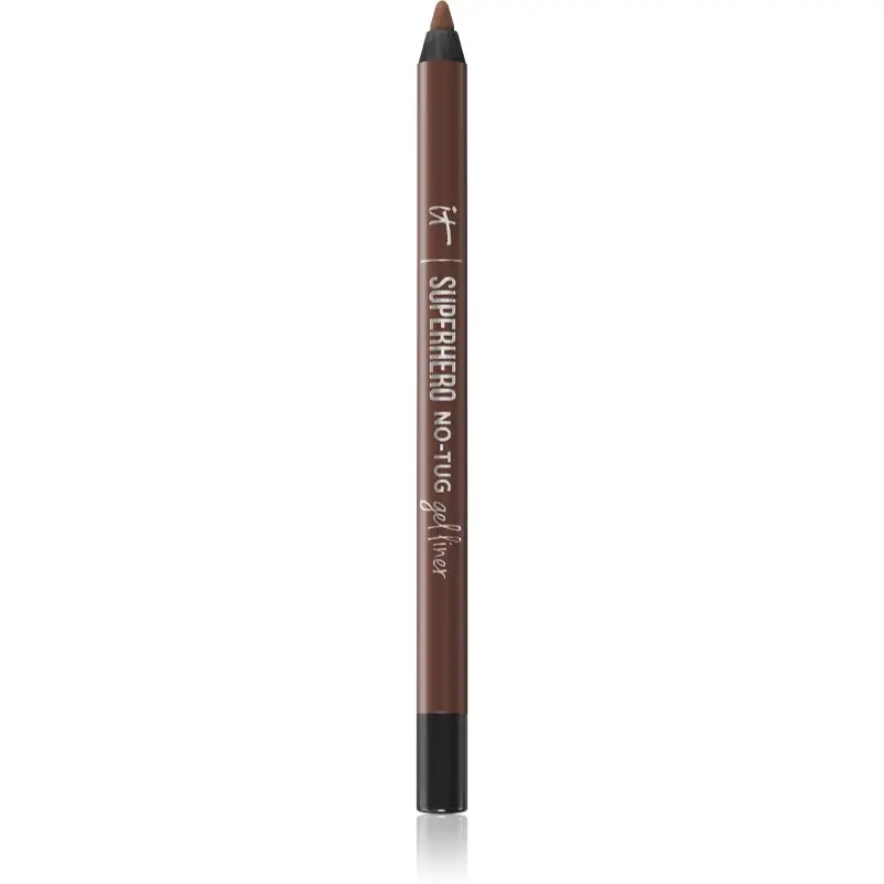 IT Cosmetics Superhero dlouhotrvající gelové oční linky odstín Brilliant Brown 1,2 g