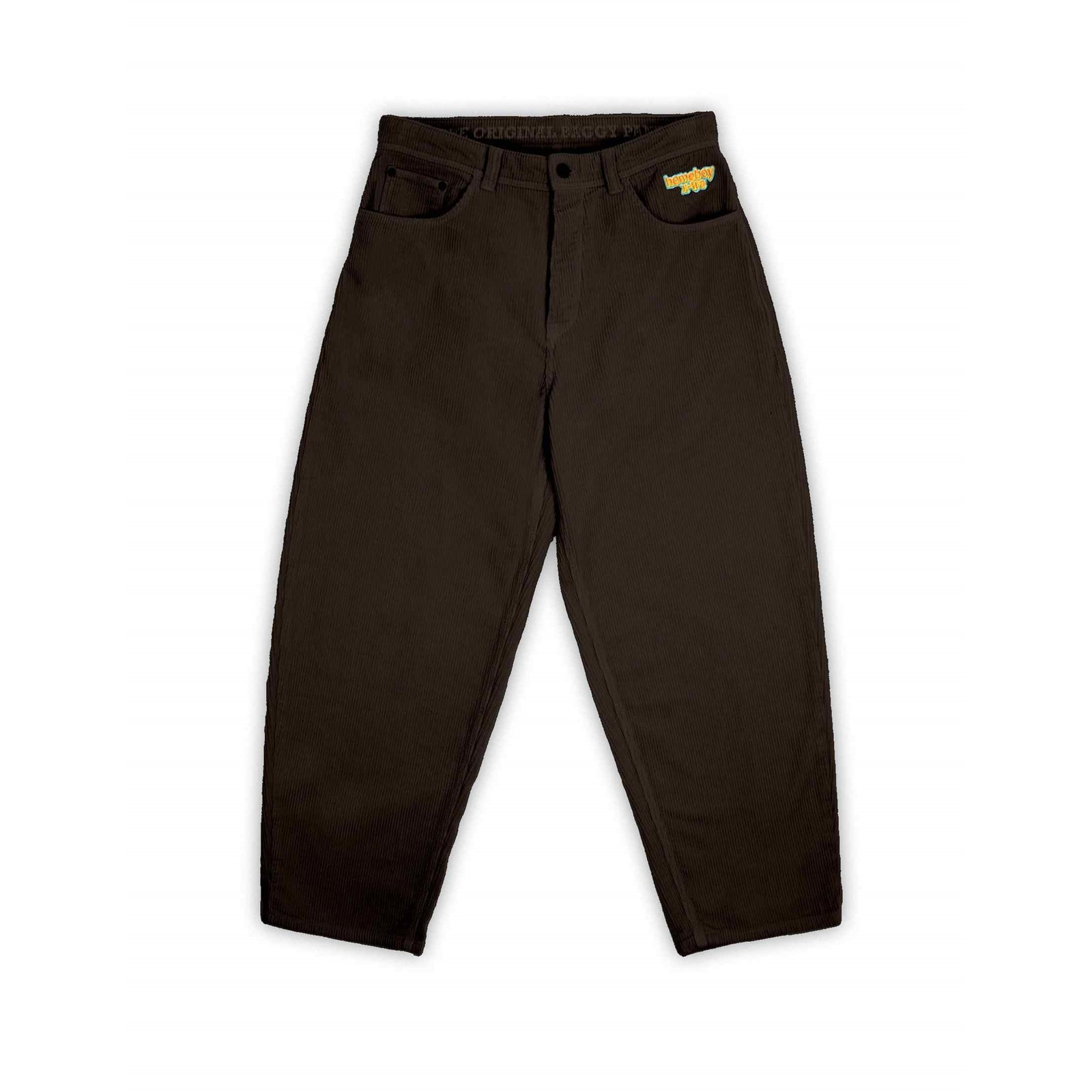 kalhoty HOMEBOY - X-Tra Monster Cord Chocolate Brown (CHOCOLATE BROWN-43) velikost: 29/30