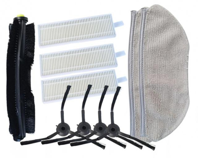 Kartáče, HEPA filtry a mopy pro 360 Robot Vacuum S10 sada 10ks