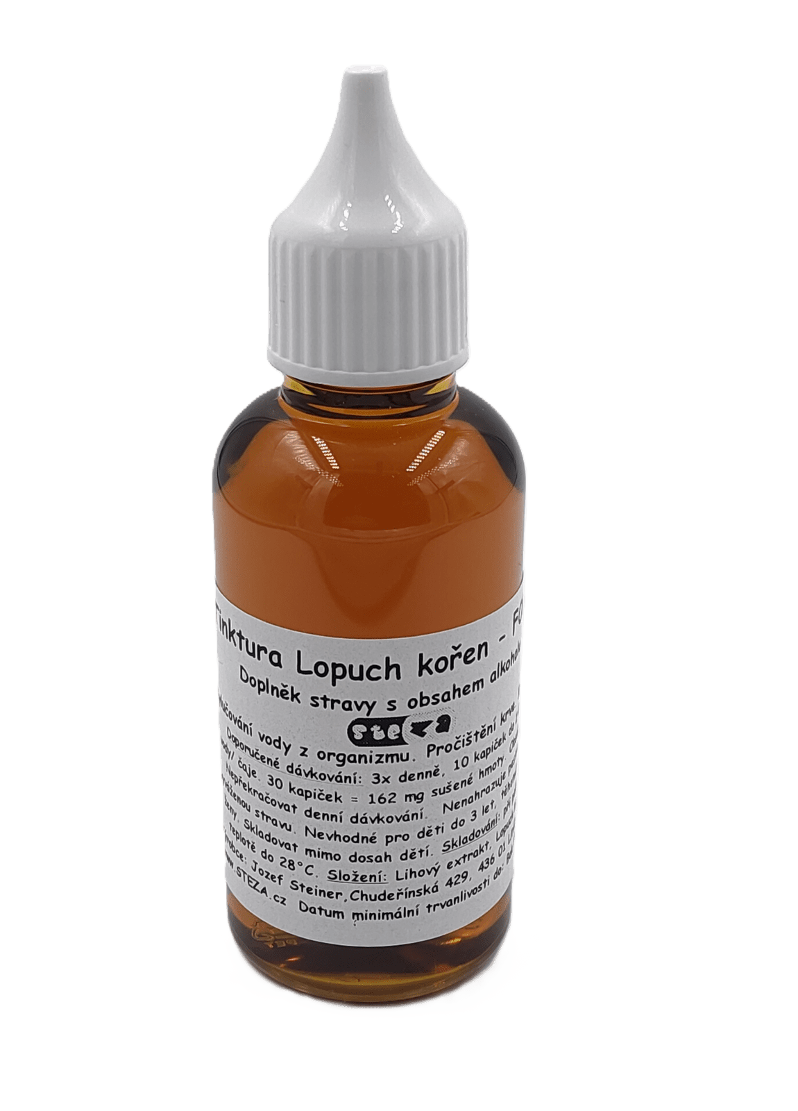 STEZA - Tinktura Lopuch kořen - FORTE 50 ml.