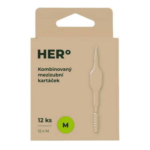HERBADENT HERo mezizubní kartáček M 12ks