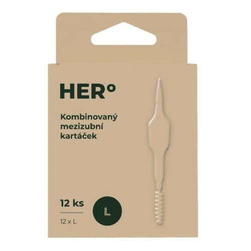 HERBADENT HERo mezizubní kartáček L 12ks