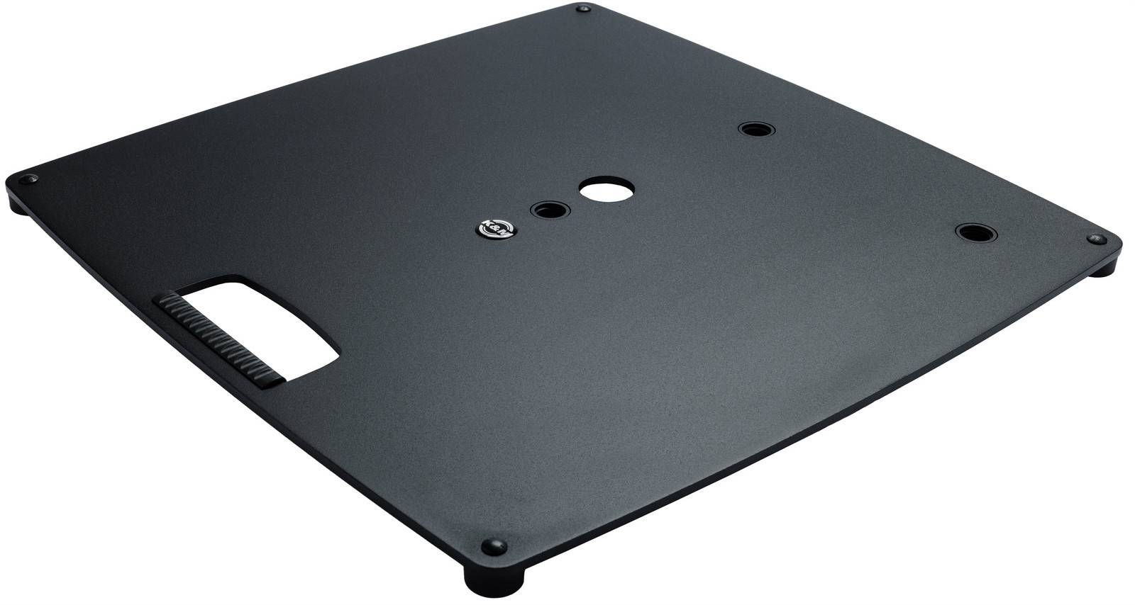 K&M 26716 Base plate L (3 x M20) Black