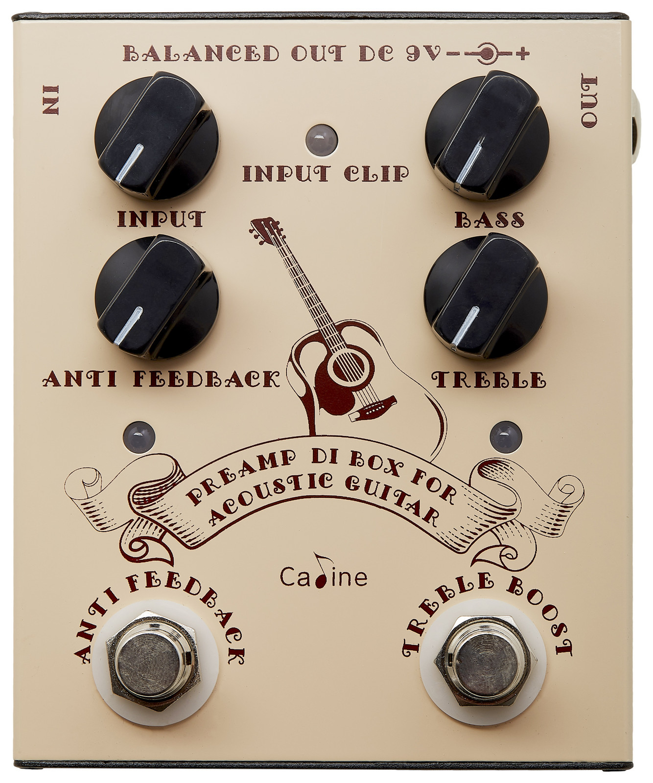 Caline CP-40 Acoustic Preamp & DI Box (rozbalené)