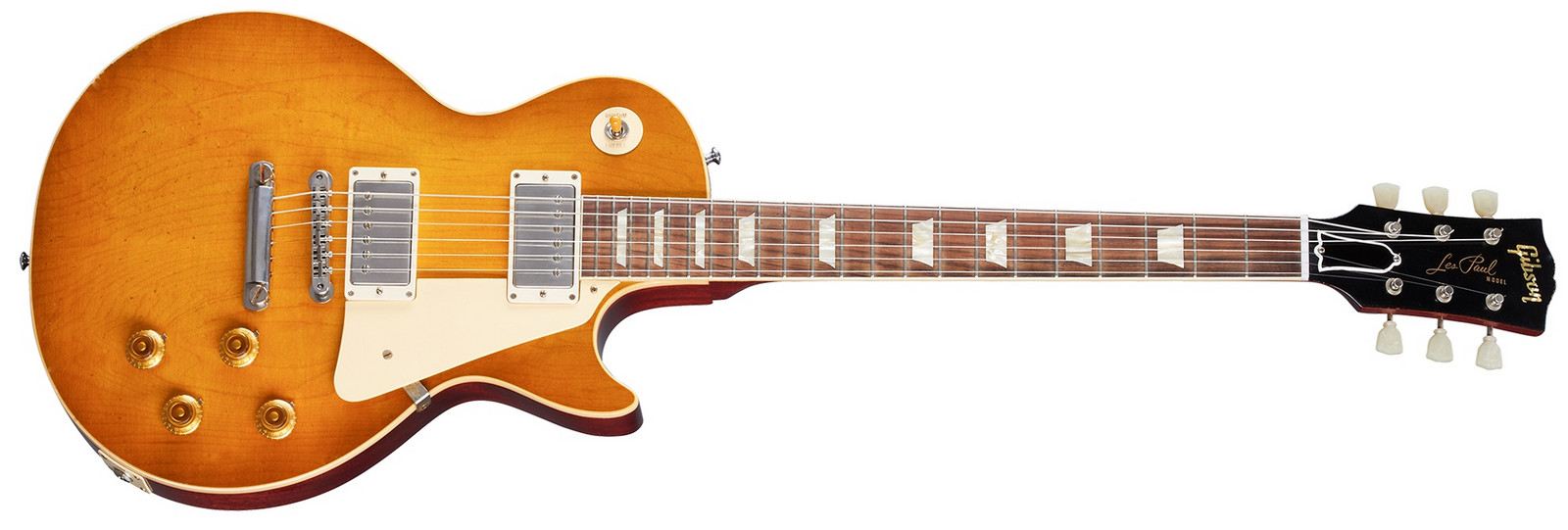 Gibson Custom Shop 1958 Les Paul Standard Reissue Light Aged Lemon Bur