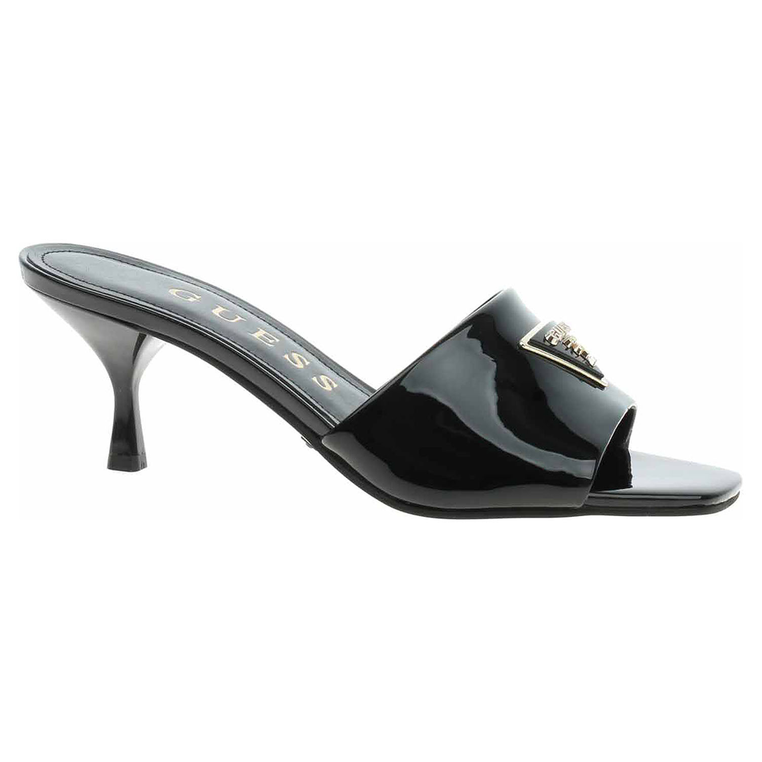 Ecco Dámské pantofle Guess FLJLUSPAF03-BLACK 23601272