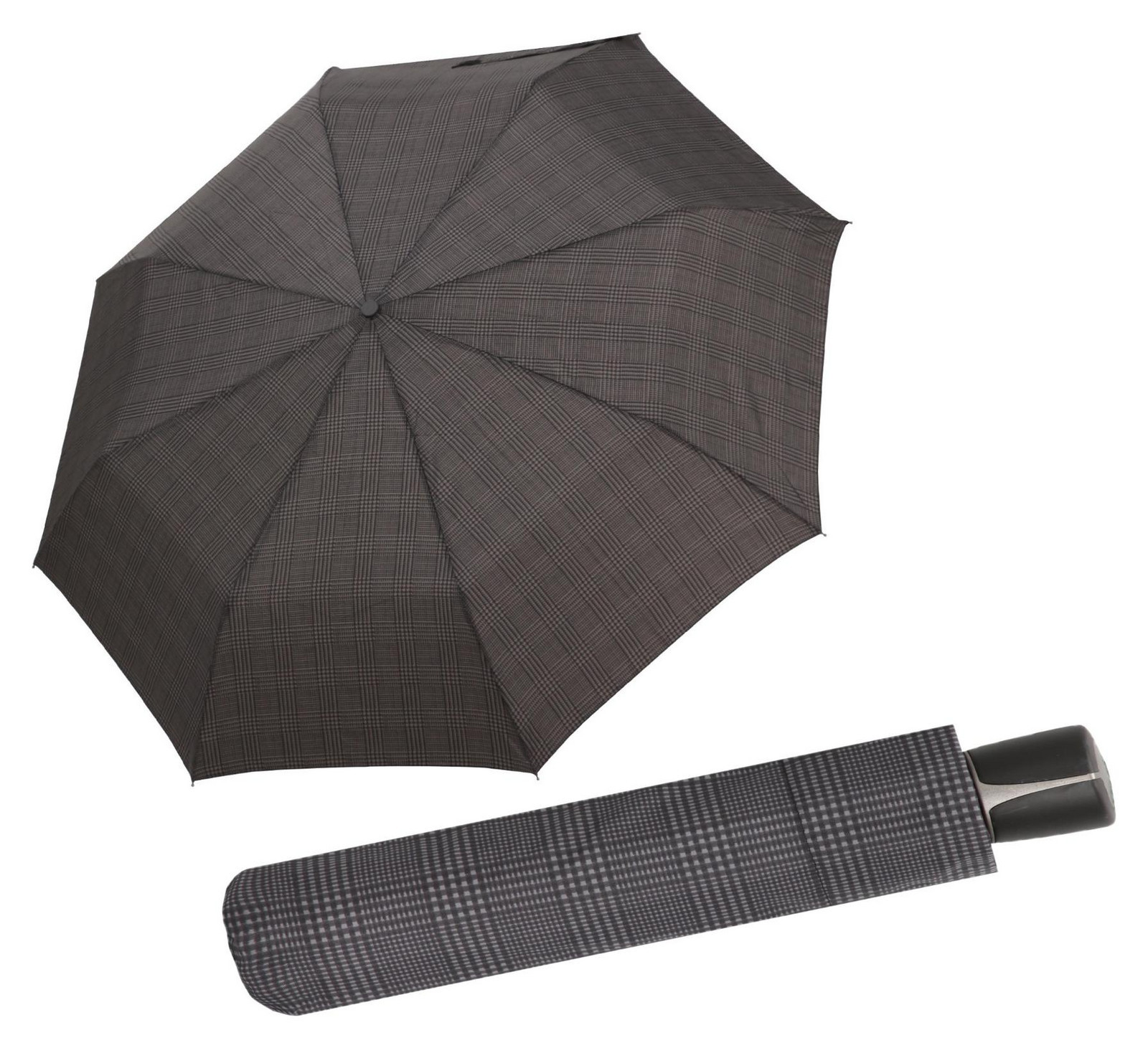 Doppler Fiber Mini Gents Printed Glen Check