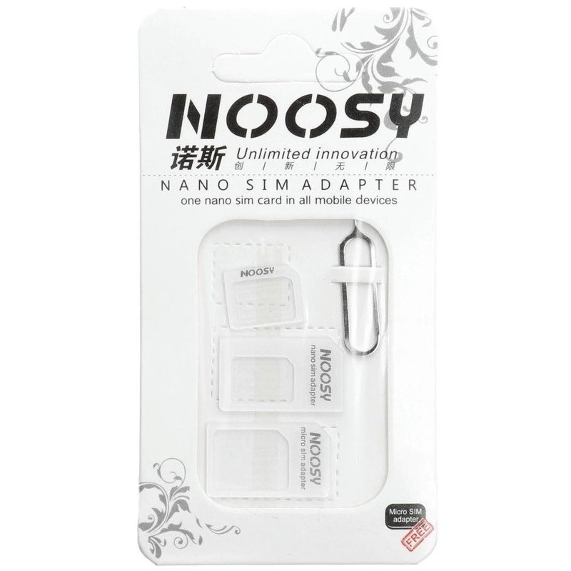 Redukce micro SIM, nano SIM čip na SIM 3v1