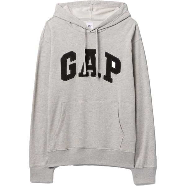 GAP V-FRCH HERITAGE LOGO Pánská mikina, šedá, velikost