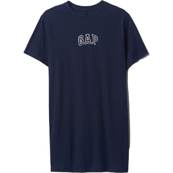GAP V-FRCH LOGO Dámské šaty, tmavě modrá, velikost