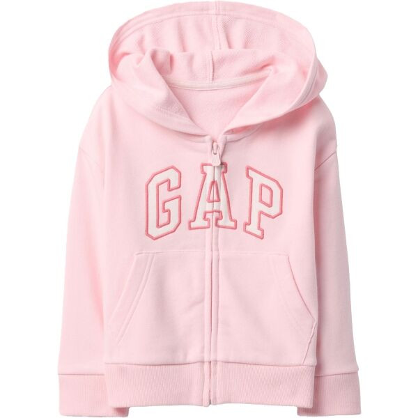 GAP V- FRCH LOGO Dívčí mikina s logem, růžová, velikost