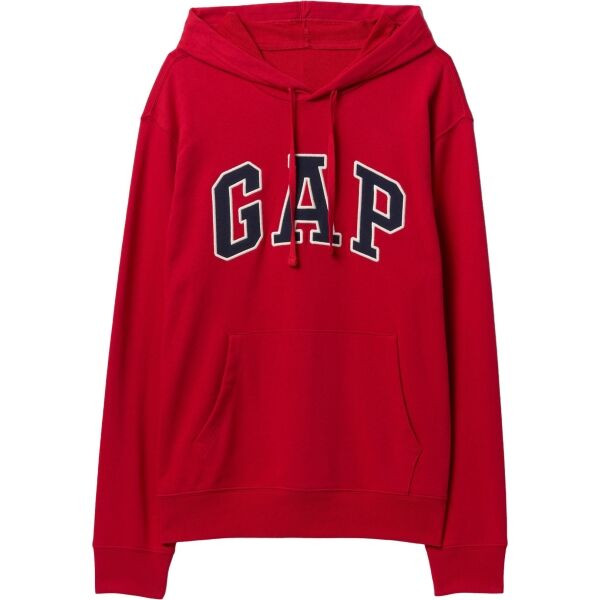 GAP V-FRCH HERITAGE LOGO Pánská mikina, červená, velikost